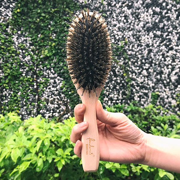 The Beech Wood Series Oval Brush 